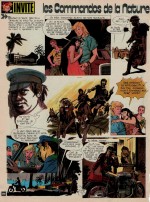 « Les Commandos de la nature  - Le Naufrage du Mickey Runyon » par Artur Aldomà Puig et Victor Mora, dans le n° 1870 de Spirou en 1974.
